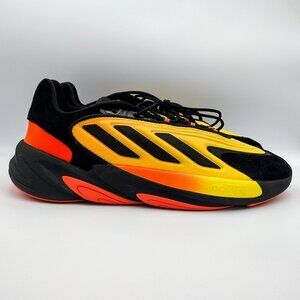 Adidas Ozelia Black Semi Impact Orange Shoes Adiprene FZ5882 Men's Size 11.5 NEW